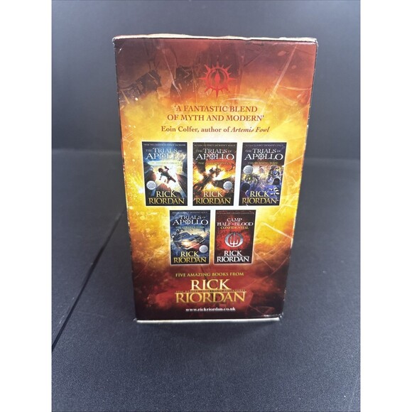 Trials Of Apollo Series Collection 5 Books Set Paperback Book - Picture 3 of 6